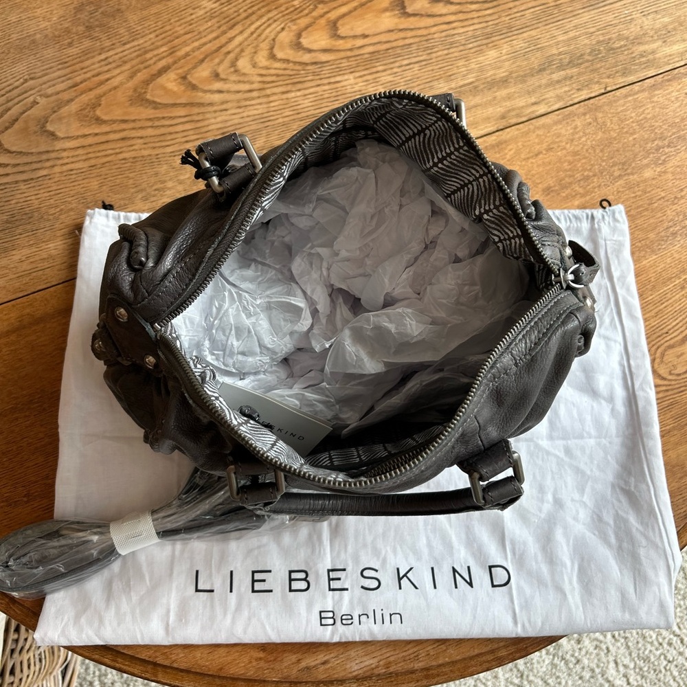 Liebeskind Berlin Felize Handbag Dark Grey - Picture 4 of 5